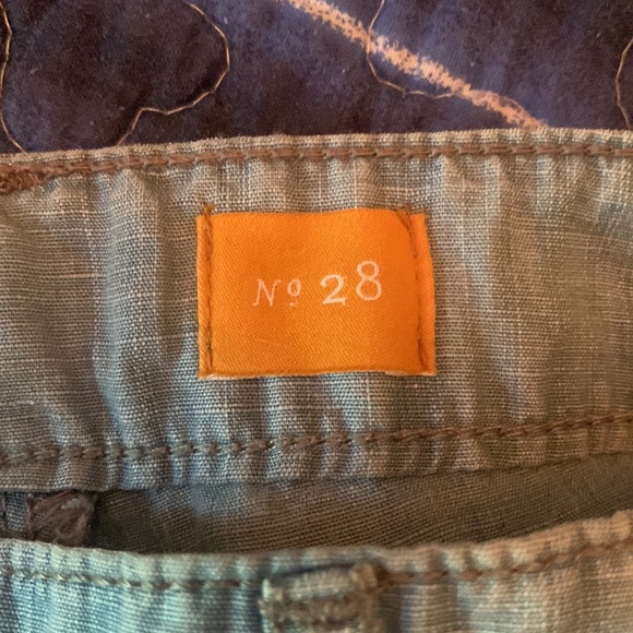 Anthropologie Pilcro lightweight chambray pants - Picture 5 of 6